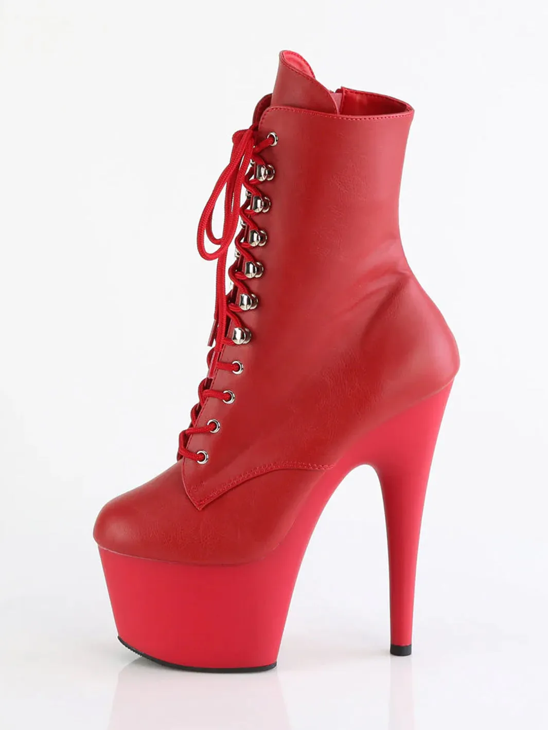 ADORE-1020 - RED FAUX LEATHER ✰ PRE ORDER ✰