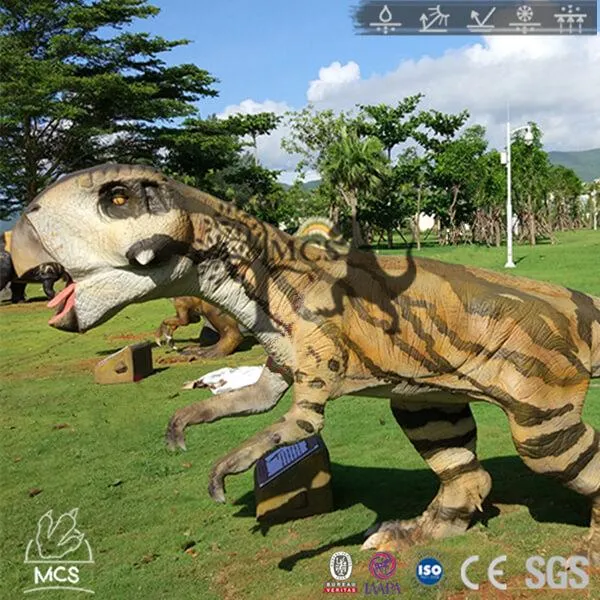 Animatronics Psittacosaurus Park Dinosaur Alive-MCSP011