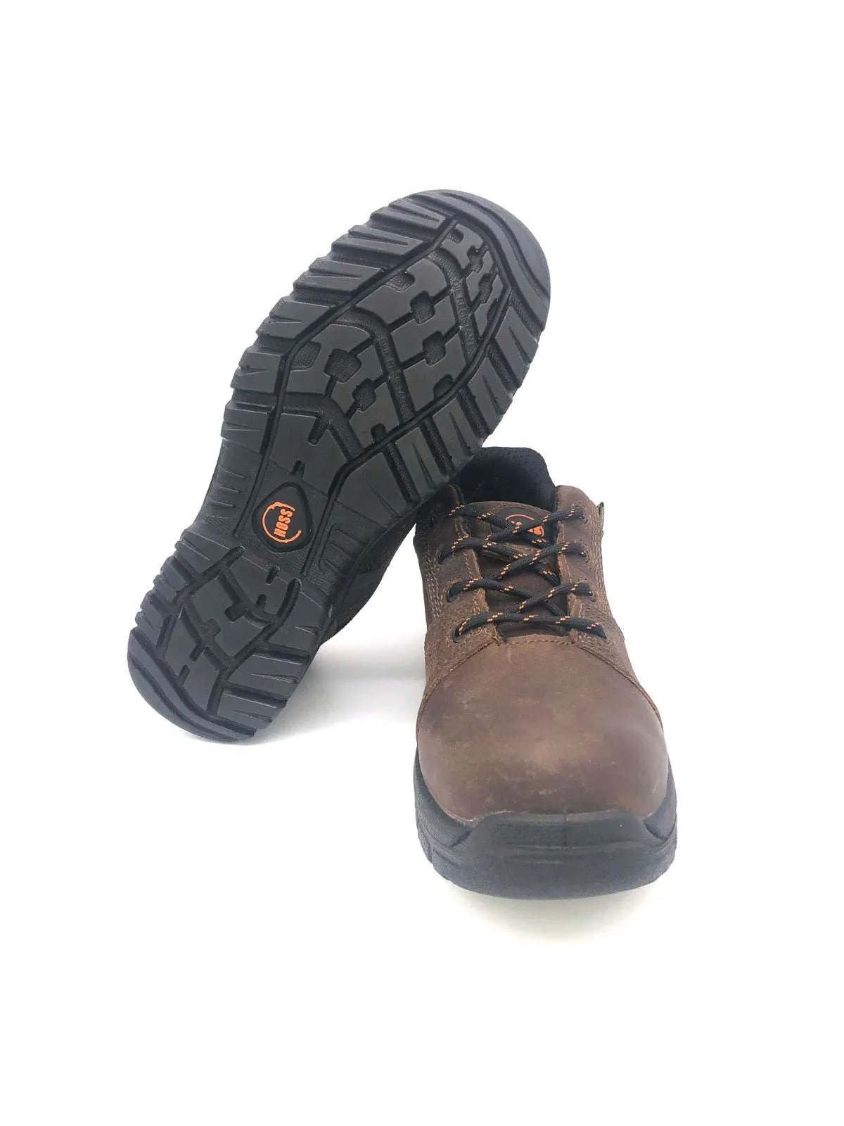 'Hoss Boot' Men's XRD Met Guard EH Oxford Comp Toe - Brown