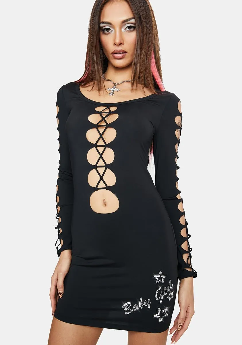 Just Jealousy Cut-Out Dress