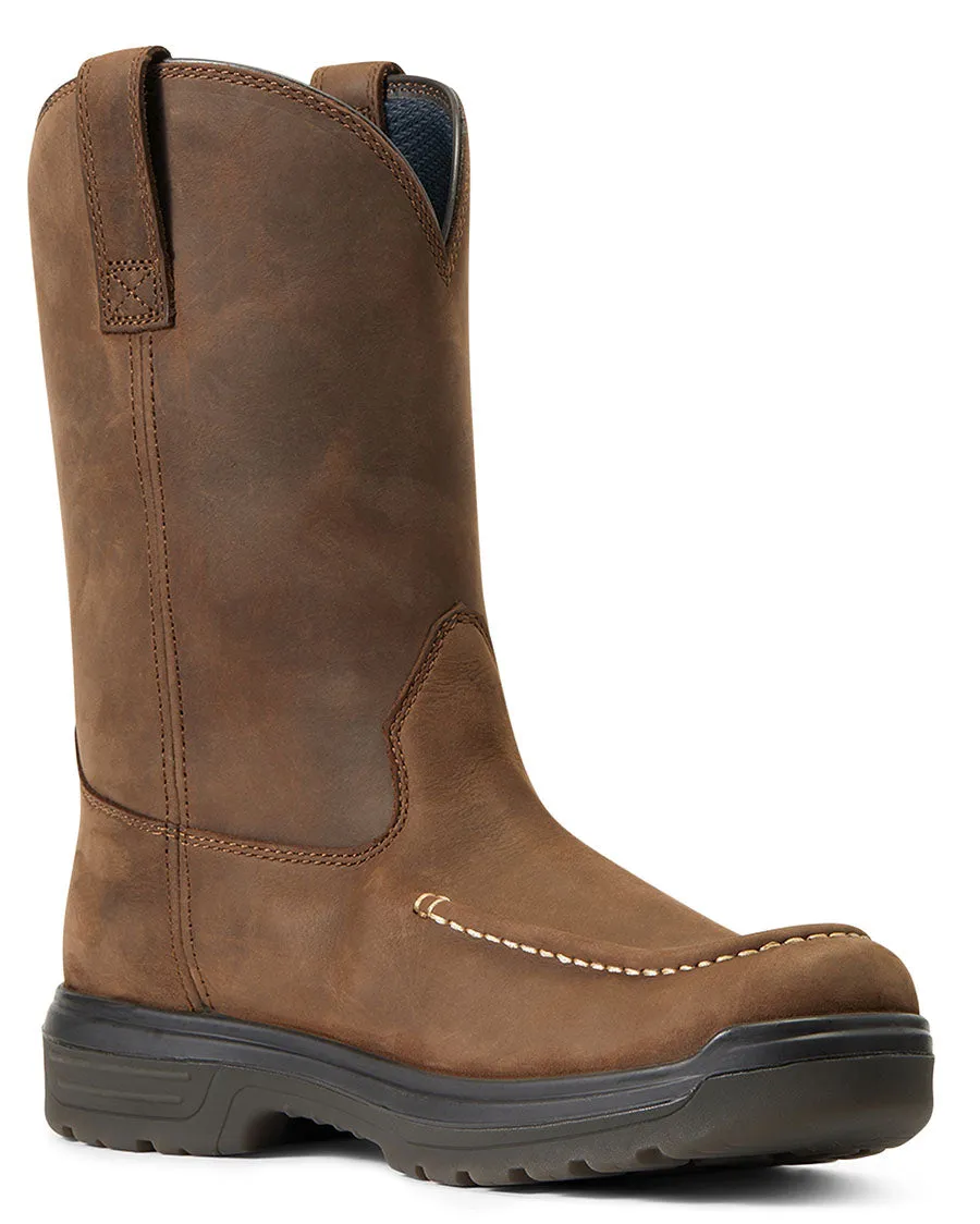 Men's Turbo Moc Toe Waterproof Work Boots