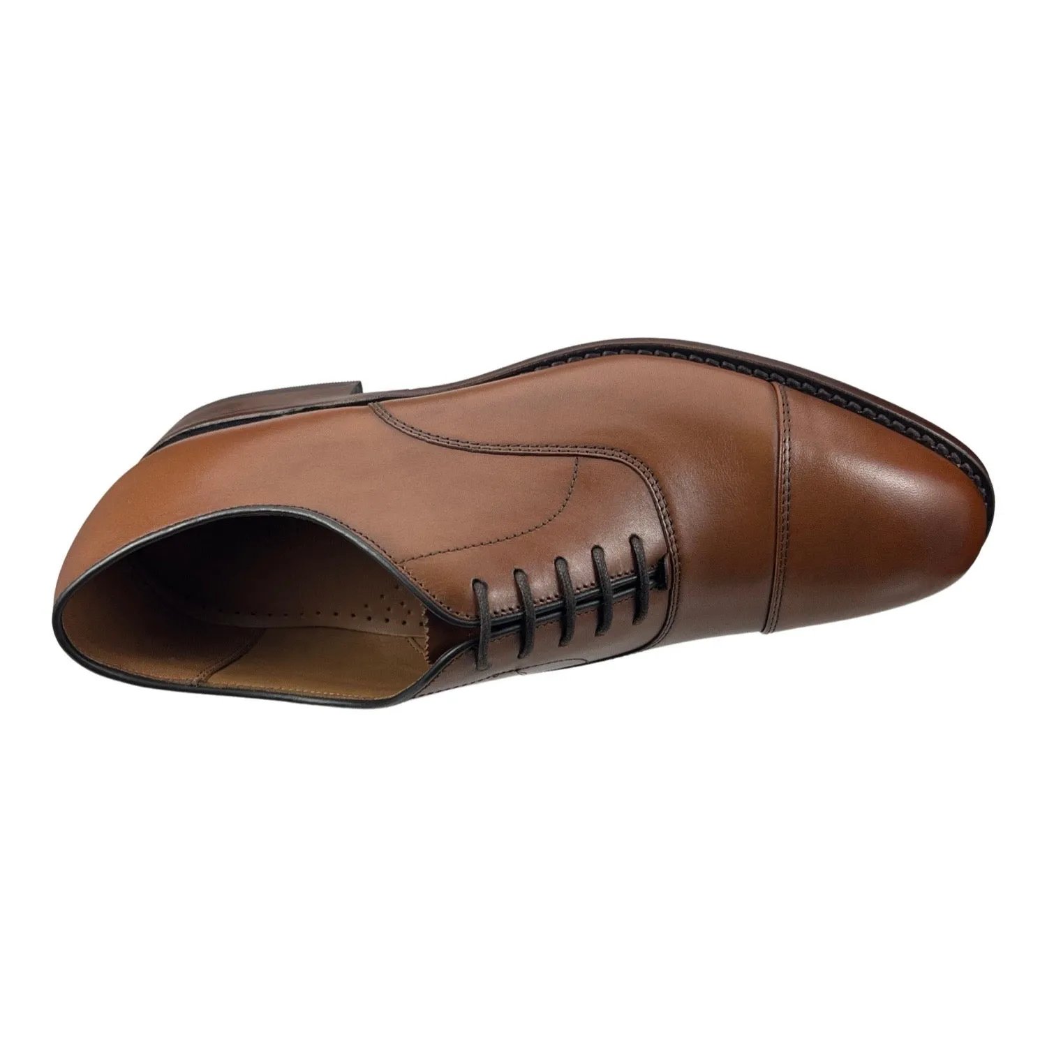 Peter Huber Padova Cap Toe Oxford Tan