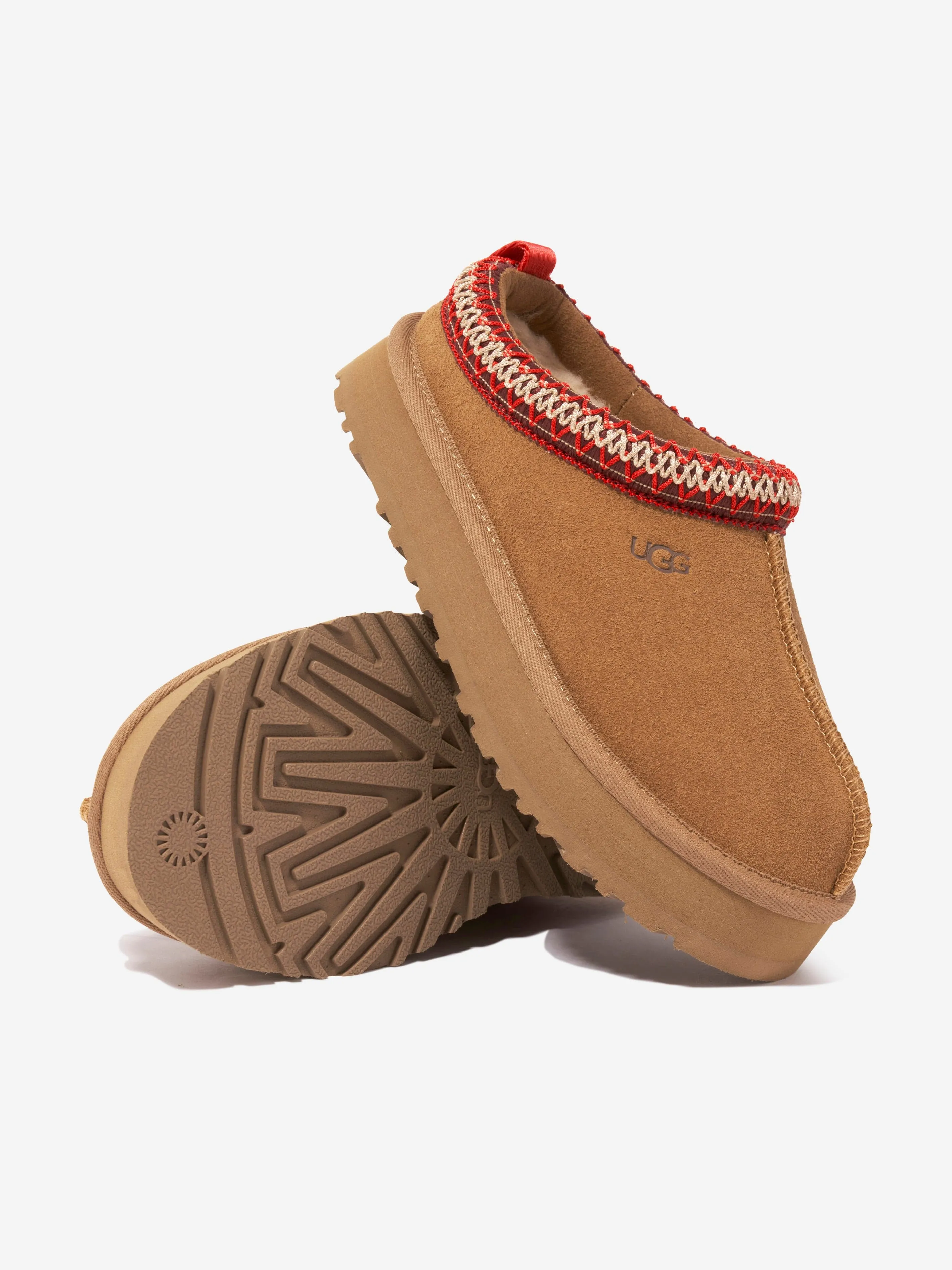 UGG Girls Tazz Slippers in Brown